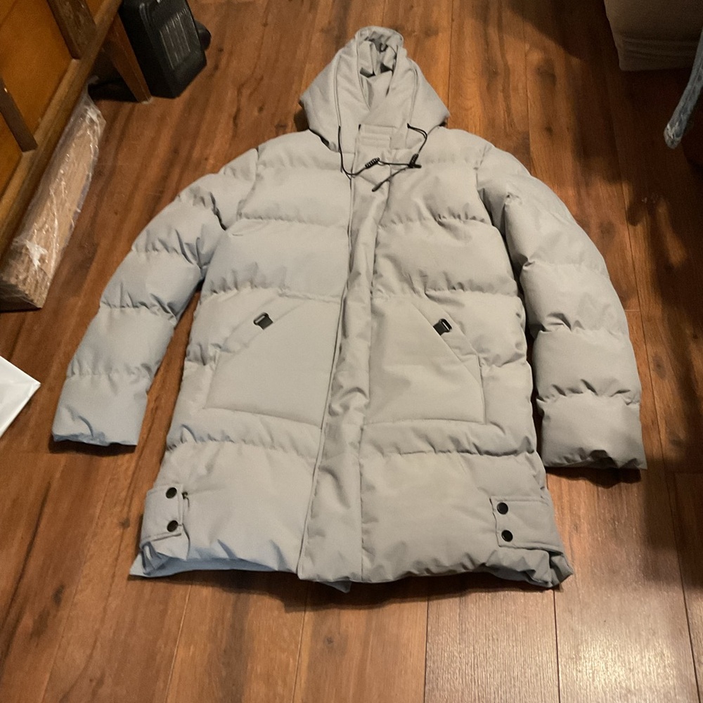 Source Unknown Gray Ski & Snow Jacket NWOT - image 2
